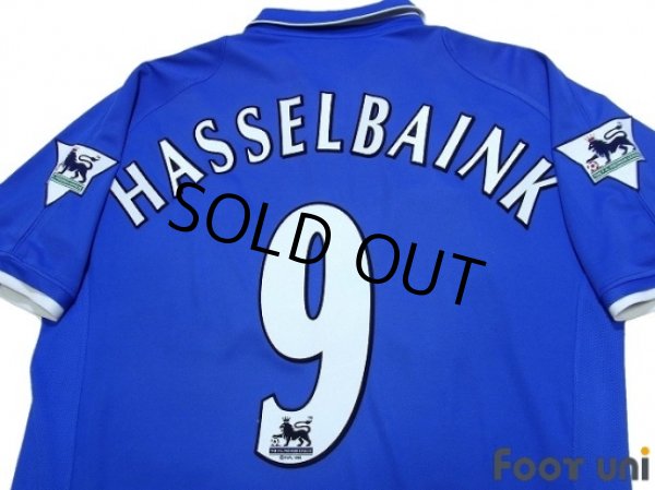 Photo4: Chelsea 2001-2003 Home Shirt #9 Hasselbaink (4)