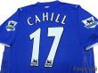 Photo4: Everton 2004-2005 Home Shirt #17 Cahill BARCLAYS PREMIERSHIP Patch/Badge (4)