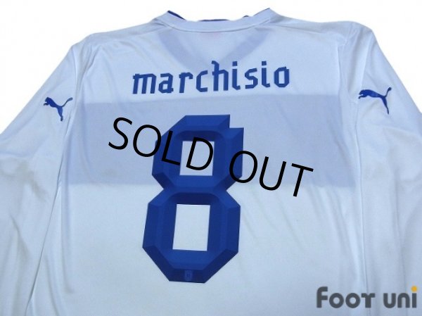 Photo4: Italy 2012 Away Long Sleeve Shirt #8 Marchisio (4)