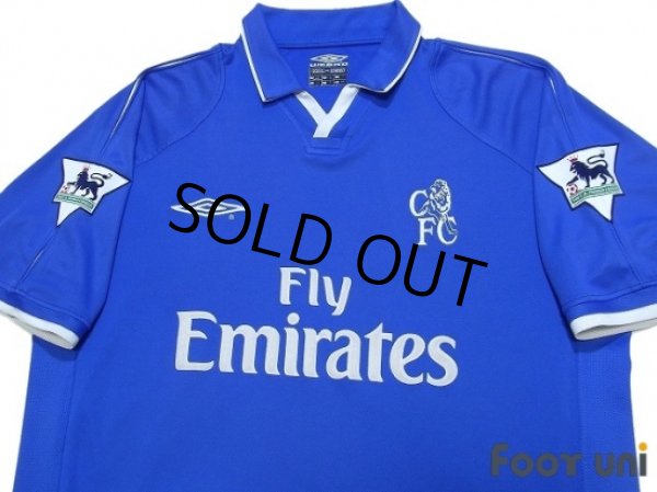 Photo3: Chelsea 2001-2003 Home Shirt #9 Hasselbaink (3)