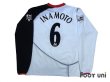 Photo2: Fulham 2003-2005 Home Long Sleeve Shirt #6 Inamoto Barclaycard Premiership Patch/Badge w/tags (2)