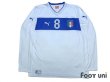 Photo1: Italy 2012 Away Long Sleeve Shirt #8 Marchisio (1)