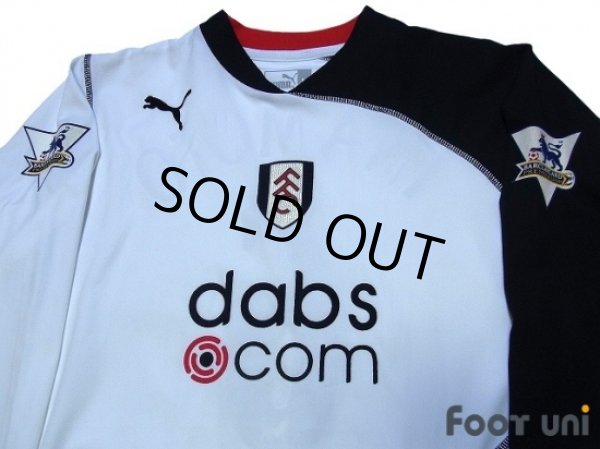 Photo3: Fulham 2003-2005 Home Long Sleeve Shirt #6 Inamoto Barclaycard Premiership Patch/Badge w/tags (3)