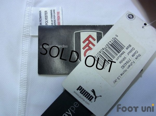 Photo7: Fulham 2003-2005 Home Long Sleeve Shirt #6 Inamoto Barclaycard Premiership Patch/Badge w/tags (7)