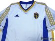 Photo3: Sweden 1998 Away Shirt (3)