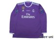 Photo1: Real Madrid 2016-2017 Away Long Sleeve Shirt #7 Ronaldo w/tags (1)