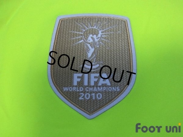 Photo6: Spain 2014 GK Shirt FIFA World Champions 2010 Patch/Badge (6)