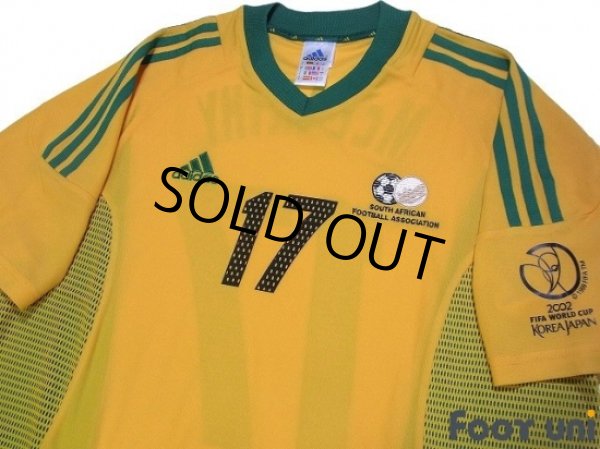 Photo3: South Africa 2002 Home Shirt #17 McCarthy (3)