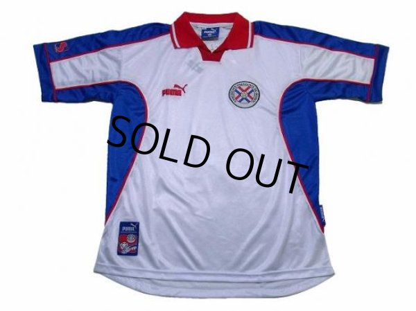 Photo1: Paraguay 2000 Away Shirt w/tags (1)