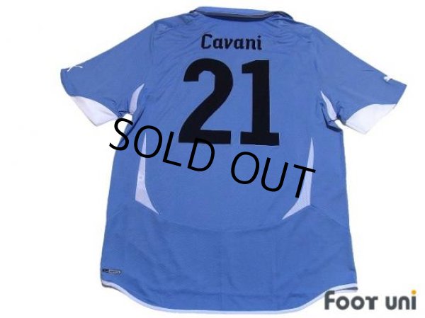 Photo2: Uruguay 2010 Home Shirt #21 Cavani (2)