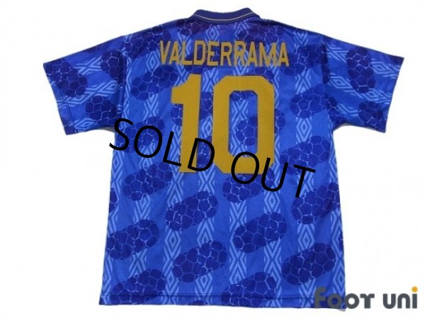 Photo2: Colombia 1994 Away Shirt #10 Valderrama (2)