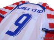 Photo3: Paraguay 2006 Home Shirt #9 Santa Cruz (3)