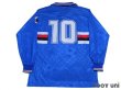 Photo2: Sampdoria 1994-1995 Home Long Sleeve Shirt #10 (2)