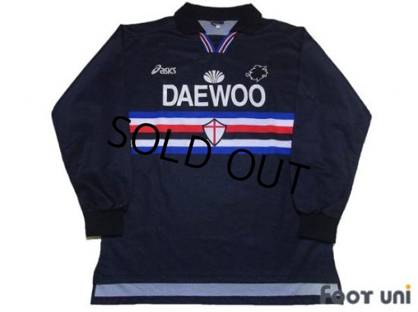 Photo1: Sampdoria 1997-1998 3rd Long Sleeve Shirt #10 Ortega (1)