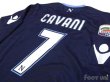 Photo3: Napoli 2010-2011 3rd Long Sleeve Shirt #7 Cavani (3)