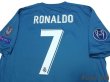 Photo4: Real Madrid 2017-2018 3rd Shirt #7 Ronaldo UEFA Champions League Trophy Patch/Badge-12 (4)