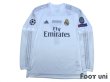 Photo1: Real Madrid 2015-2016 Home Long Sleeve Shirt #7 Ronaldo w/tags (1)