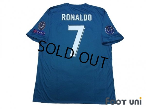 Real Madrid 2017-2018 3rd Shirt #7 Ronaldo - Online Store