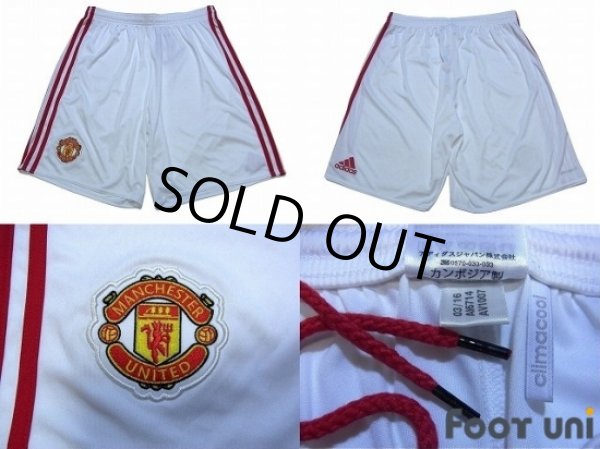 Photo8: Manchester United 2016-2017 Home Authentic Shirt and Shorts Set #9 Ibrahimovic Premier League Patch/Badge (8)