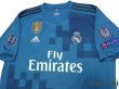 Photo3: Real Madrid 2017-2018 3rd Shirt #7 Ronaldo UEFA Champions League Trophy Patch/Badge-12 (3)
