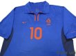 Photo3: Netherlands Euro 2000 Away Shirt #10 Bergkamp (3)