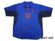 Photo1: Netherlands Euro 2000 Away Shirt #10 Bergkamp (1)