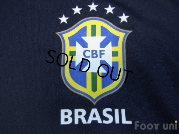 Photo6: Brazil 2010 GK Player Shirt #12 Gomes (6)