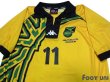 Photo3: Jamaica 1998 Home Shirt #11 (3)