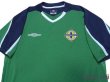 Photo3: Northern Ireland 2004 Home Shirt (3)