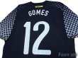 Photo4: Brazil 2010 GK Player Shirt #12 Gomes (4)