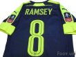 Photo4: Arsenal 2016-2017 3rd Shirt #8 Ramsey The Emirates FA CUP Patch/Badge (4)
