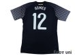 Photo2: Brazil 2010 GK Player Shirt #12 Gomes (2)