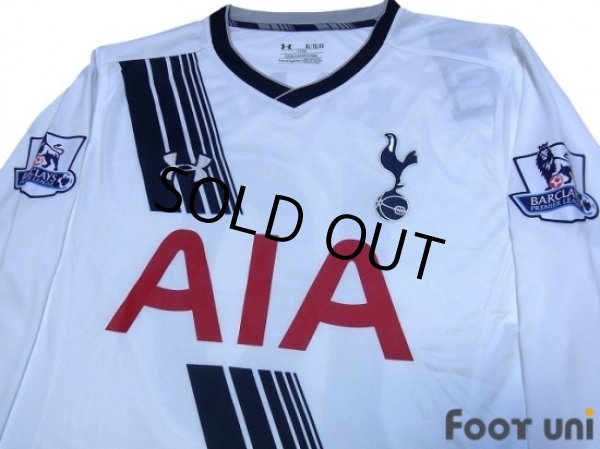 Photo3: Tottenham Hotspur 2015-2016 Home Long Sleeve Shirt #10 Kane (3)