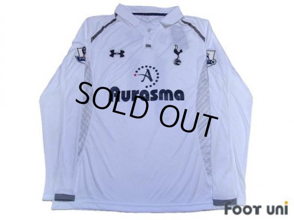 Photo1: Tottenham Hotspur 2012-2013 Home Long Sleeve Shirt #11 Bale w/tags (1)