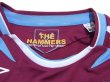 Photo4: West Ham Utd 2007-2008 Home Long Sleeve Shirt #5 Ferdinand (4)