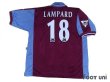 Photo2: West Ham Utd 1997-1999 Home Shirt #18 Lampard (2)