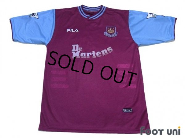 Photo1: West Ham Utd 2001-2003 Home Shirt #10 Di Canio (1)