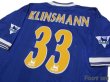 Photo4: Tottenham Hotspur 1997-1998 Away Shirt #33 Klinsmann (4)