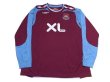 Photo1: West Ham Utd 2007-2008 Home Long Sleeve Shirt #5 Ferdinand (1)