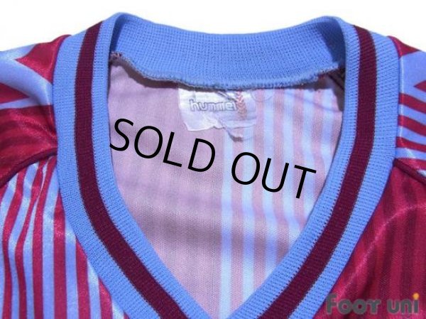 Photo3: Aston Villa 1987-1989 Home Long Sleeve Shirt #3 (3)