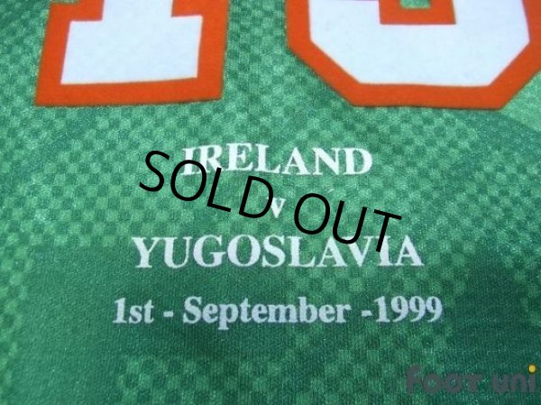 Photo5: Ireland 1998-1999 Home Player Shirt #19 (5)