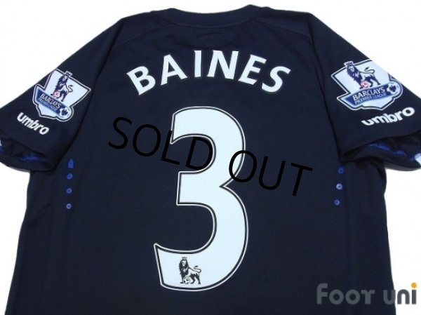 Photo4: Everton 2014-2015 Away Shirt #3 Baines BARCLAYS PREMIER LEAGUE Patch/Badge (4)