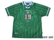 Photo1: Ireland 1998-1999 Home Player Shirt #19 (1)