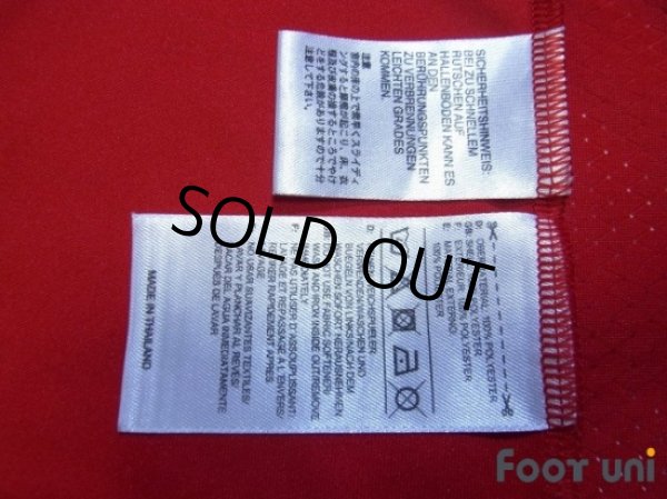 Photo8: Bayern Munchen 2013-2014 Home Long Sleeve Shirt #7 Ribery Bundesliga Patch/Badge Hermes Patch/Badge  (8)