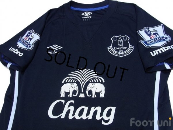 Photo3: Everton 2014-2015 Away Shirt #3 Baines BARCLAYS PREMIER LEAGUE Patch/Badge (3)