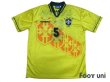 Photo1: Brazil 1995 Home Shirt #5 Flavio Conceicao (1)