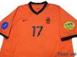 Photo3: Netherlands 2000 Home Shirt #17 Humphrey Rudge Under-21 UEFA Euro Championship Patch/Badge (3)