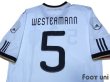 Photo4: Germany 2011 Home Player Shirt #5 Westermann (4)