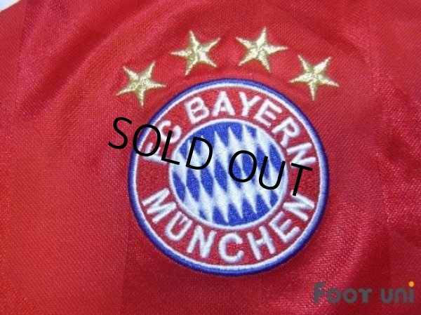 Photo6: Bayern Munchen 2013-2014 Home Long Sleeve Shirt #7 Ribery Bundesliga Patch/Badge Hermes Patch/Badge  (6)