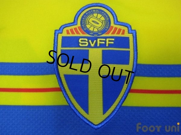 Photo6: Sweden 2014 Home Shirt #10 Ibrahimovic w/tags (6)